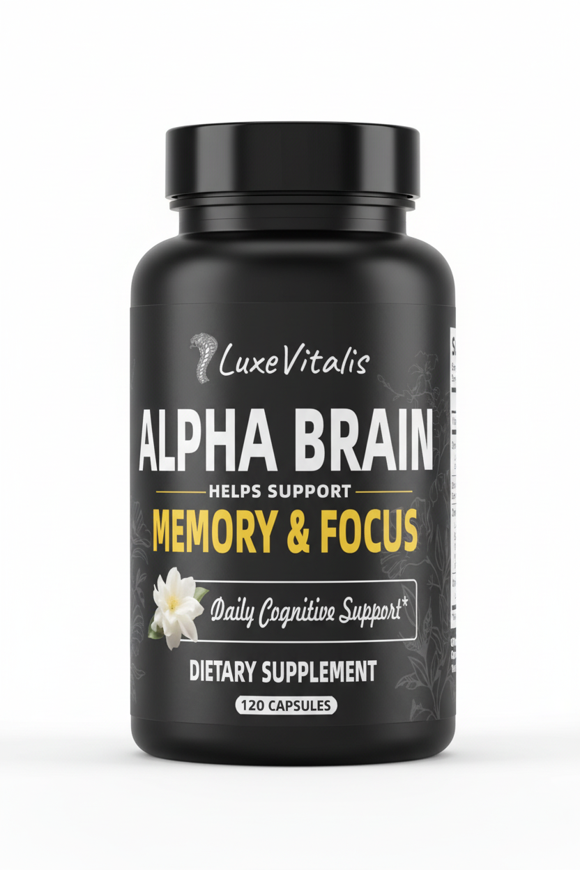 Alpha Brain Detail Shot
